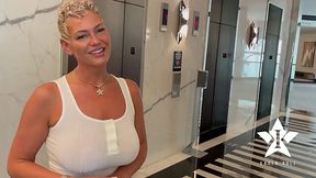 Curvy blonde cougar offers fantastic sex to her fan - HD - 7:56 video - from MyLust
