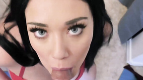 ”Gorgeous mommy Megan Maiden on her knees sucking a heavy dick” - HD - 8:00 video - featuring Megan Maiden - from ThePornstar