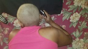 Cheating Black Milf getting fucked while her husband is on her phone - HD - 5:28 video - from xHamster