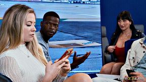 Airport Lounge Lizards Get Lucky - Part 1 - HD - 7:54 video - featuring Aleksa Mink - from Some.Porn