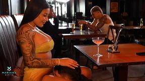 I have rough sex with a waiter in a restaurant bathroom - Mariana Martix &amp_ Danner Mendez - HD - 27:54 video - featuring Mariana Martinez - from XVideosRed