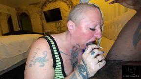 Scottish Slut Sucks Huge BBC and Takes a Mouthful - HD - 7:58 video - from xHamster