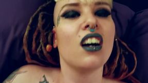 POV Punk teen 18+ Amputee Squirting Spitroast and Cumshot EXTENDED CUT - HD - 20:22 video - from AbXXX