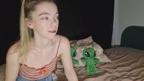 Lina Roselina’s Alien Chastity Challenge - HD - 15:14 video - from Clips4sale
