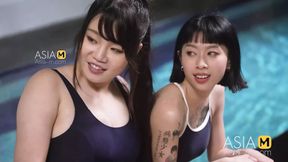 ModelMedia Asia - Slutty Women's Swimming Team - Yue Ke Lan &ndash; MD-0242 &ndash; Best Original Asia Porn Video - HD - 8:22 video - from xHamster