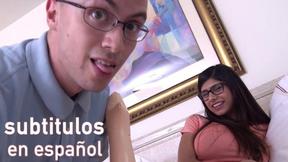 ”Seductive Arab Pornstar Teaches Virgin Female-on-Female Pleasure” - HD - 10:59 video - featuring Mia Khalifa - from StarWank