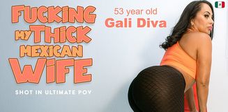 Fucking my Thick, big ass Mexican Wife Gali Diva in POV style in our bedroom - HD - 21:22 video - from Mature.nl