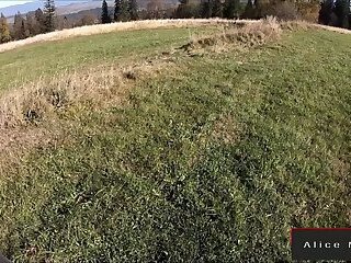 Remote Control Beuaty Girl in The Mountains! - HD - 10:10 video - featuring Margo Sullivan - from PornoXO