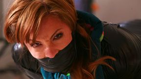 Lucy Purr is a Tightly Mummified, Massively Gagged, Frustrated & ANGRY Nosy Reporter! RE ENCODE 2025 *NEW PREVIEW* - HD - 34:46 video - from Clips4sale