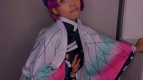 Busty Babe Amari Gold Fucks Up Demon Slayer Cosplay - HD - 6:08 video - from Jizzberry