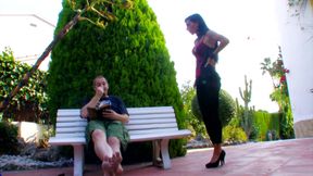 French tourist surprised in Spain - HD - 26:57 video - featuring Bettina Kox - from xHamster