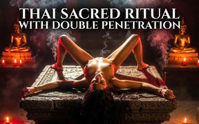 Thai Sacred Rite with Double Penetration. - 14:45 video - from FapHouse