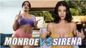 Venezuelan Latina fights massive black cock - HD - 22:06 video - featuring Lasirena69 - from Pr1cks