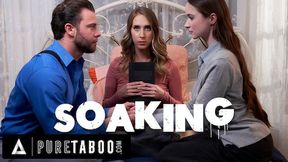 Seth Gamble, Cadence Lux And Hazel Moore In Mormon Couples Soaking Experiment Ends With Accidental Creampie! - 14:55 video - featuring Hazel Moore - from AbXXX