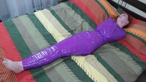 Purple Bondage Tape - HD - 9:00 video - from LoyalFans