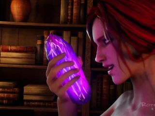 The awakening part 01 & 02, (Triss from The Witcher) - HD - 19:31 video - from Amateur8