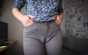 Naughty Colleague Seduces You with Camel Toe in Tight Jeans - 4K - 6:57 video - from FapHouse