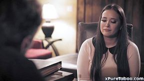 Gia Paige - teen 18+ Bride Confess Her Sins To A Horny Priest - HD - 6:05 video - from ManySex