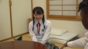 Japanese student gets BBC in her tight pussy - 186:28 video - from HugeDickz