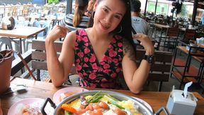 ”First time out for dinner since Covid hit & wild lustful sex at home after” - 6:16 video - from Rainblow