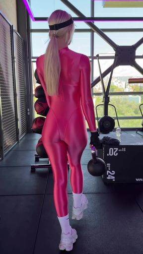Shiny spandex cat suit fuck - HD - 0:08 video - from Boinkz