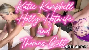 Hotwife Holly gets double blowjob in couples therapy - HD - 8:08 video - featuring Holly Hotwife - from FapNFuck