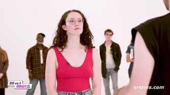 German Group Sex Party 20 vs 1 Orgy My Way Part 1 of 4 - HD - 32:30 video - from Fucker
