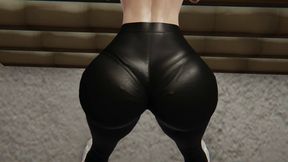 Gym Girl Anna in Leggings - Big Ass Spanking Until Red Fingering Close-Up, and Intense Pussy Licking Leading to a Squirt - HD - 11:30 video - from xHamster