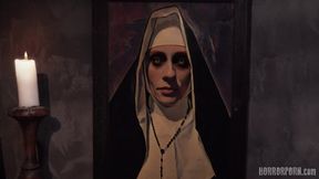 HORRORPORN - Damned Nun - HD - 0:51 video - featuring Anna Devil - from Fapcat