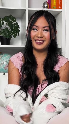 Q&a with Asian Pornstars! | Kimmy Kimm, Lulu Chu, Connie Perignon | Pornstar Interviews | Adult Time - HD - 0:40 video - featuring Connie Perignon - from FapHouse