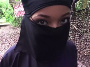 Arab girl must wear hijab during sex - HD - 5:00 video - from Analdin
