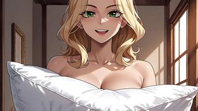 PILLOW HUMPING Slumber Party (Hentai Goddess POV) - HD - 5:25 video - from xHamster