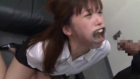 Raven-haired Office Lady's Deep Throat Desires Dominate Daily Grind - 11:09 video - from AbJav
