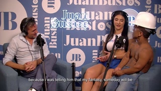 Salome Gil's vagina gets fucked hard by a sexy dwarf Juan Bustos Podcast - HD - 48:55 video - from Pornfact
