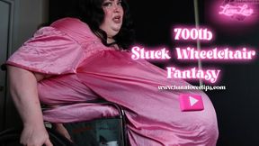700lb Blob Stuck in A Wheelchair - HD - 6:26 video - from Clips4sale