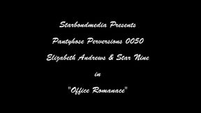 Office Romance - Elizabeth Andrews and Star Nine Boss And Secretary Pantyhose Worship, Pantyhose Masturbation, Nylon Orgasms, Vibrators, Office Domination - SD - 7:36 video - from Clips4sale