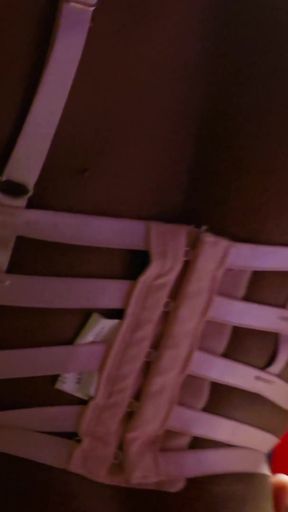Silky Pink Panty Club wear Try On Haul Nilmini Sheron Clip 2 - HD - 0:30 video - featuring Nilmini Sheron - from xHamster