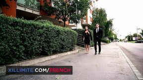 Big-titted secretary double penetrated in doggystyle 3some - SD - 24:57 video - from BabePump