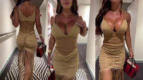 walking in a tight dress - 1:10 video - from PornBox