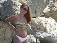 Hot Topless Amateur Teens - Voyeur Beach Photo Session - HD - 14:41 video - from Nuvid