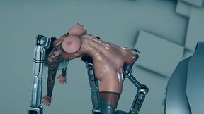 2B gets a regular sexual maintenance check - 3D hentai - HD - 5:23 video - from AnySex