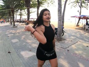 Big ass teen amateur from Thailand made a porno movie with big dick tourist - HD - 6:20 video - from xHamster