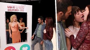 Tinder 6 - Horny French Couple Look For Third In This Youtube Gameshow Remake!
