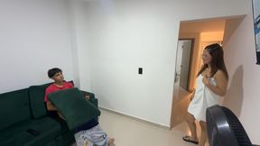 Stepmom with a Huge Ass Discovers Her Stepson Masturbating with Her Panties and Gives Him a Life Lesson with Her Rich Ass. - HD - 13:50 video - from FapHouse