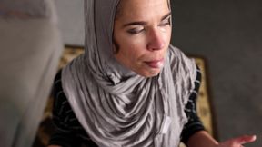 Hijabi MILF - Blowjob Cum Swallow - 6:25 video - from FapHouse