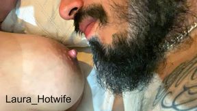 Breastfeeding My Best Friend With My Huge Nipples!!! - HD - 5:08 video - from xHamster