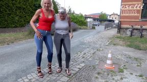 Street Pissing Girls - HD - 2:53 video - from FapHouse
