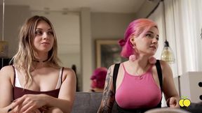 Emma Fiore and Keilabassi in Sex Therapy with Their Doctor to Fuck Hard Again - HD - 8:12 video - from xHamster
