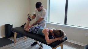 Fit Blonde Big Tits Fucks Physical Therapist, Facial Finish! -thejensensplay - SD - 26:28 video - from AbXXX