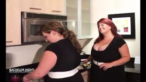 Two Busty French BBW maids fucked by 5 guys at a party - HD - 37:02 video - from xHamster